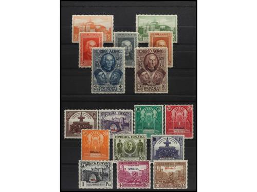 LOTES y COLECCIONES. CONJUNTO de fichas con series completas