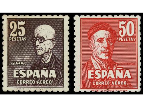 ** ESPAÑA. Ed. 1015/6. SERIE COMPLETA, 2 valores. 25 pts. so