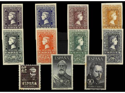 * ESPAÑA. Ed. 1075/82, 1090 y 1124/5. SERIES COMPLETAS, 11 v