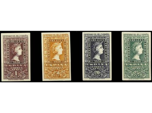 ** ESPAÑA. Ed. 1079/82. CENTENARIO, 4 valores. Serie de Corr