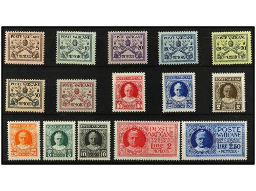 ** VATICANO. Ed. 26/3+ U 1/2. SERIE COMPLETA, 15 valores. Ca