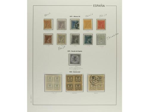 LOTES y COLECCIONES. ESPAÑA. CLÁSICOS. COLECCIÓN en hojas Ed