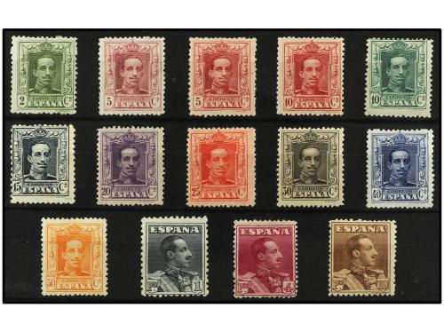 **/(**) ESPAÑA. Ed. 310/23. SERIE COMPLETA, 14 valores. 4 y 