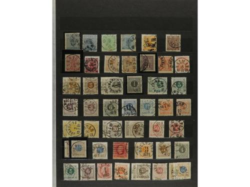 LOTES y COLECCIONES. SUECIA. COLECCIÓN muy completa en 3 cla