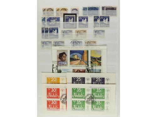 LOTES y COLECCIONES. SUECIA. COLECCIÓN muy completa en 3 cla