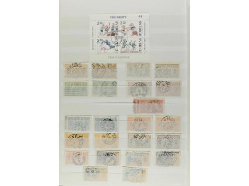 LOTES y COLECCIONES. SUECIA. COLECCIÓN muy completa en 3 cla