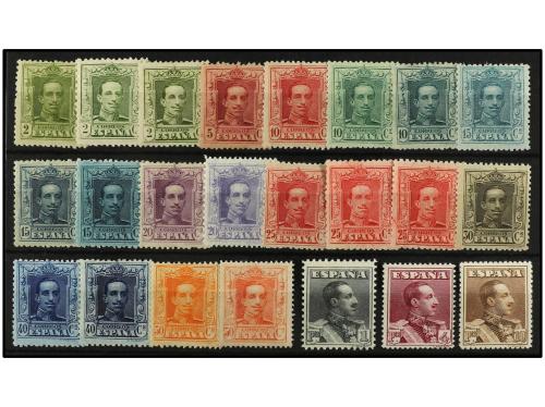 * ESPAÑA. Ed. 310/23 sin 311. SERIE COMPLETA a falta del 5 c