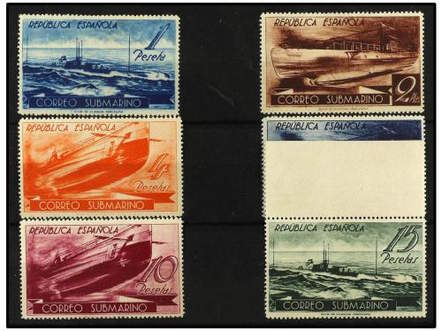 ** ESPAÑA. Ed. 775/80. SERIE COMPLETA, 6 valores. Centrados 