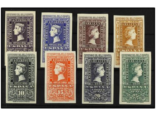 ** ESPAÑA. Ed. 1075/82. CENTENARIO. 8 valores. 10 pts. reeng