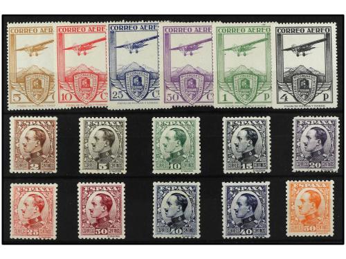 ** ESPAÑA. Ed. 490/8. SERIE COMPLETA. 10 valores. Bien centr