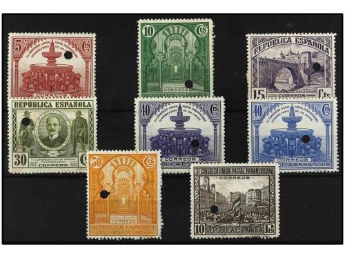 (*) ESPAÑA. Ed. 604/13ccM. SERIE COMPLETA. 8 valores COLORES