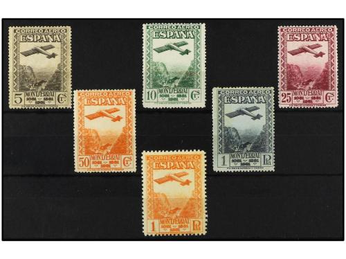* ESPAÑA. Ed. 650/4N y 655cc. SERIE COMPLETA. 5 valores. Den