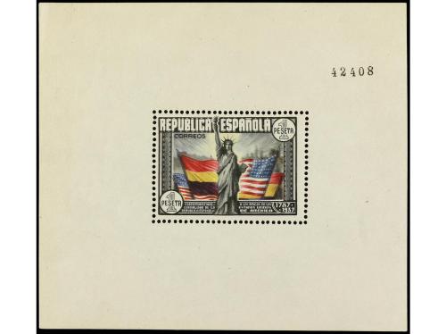 ** ESPAÑA. Ed. 764 (2). HB. Dos ejemplares. LUJO. Cat. 100&euro;.