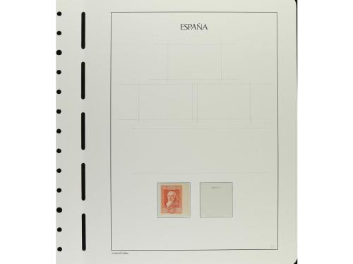 **/* ESPAÑA. Ed. 499/530. GOYA. Conjunto montado en hojas de