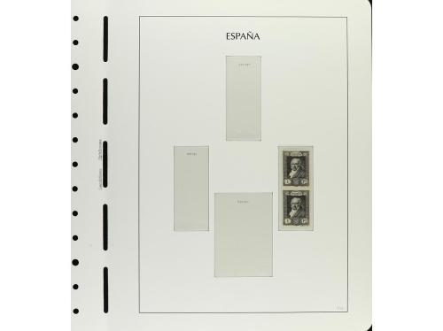 **/* ESPAÑA. Ed. 499/530. GOYA. Conjunto montado en hojas de