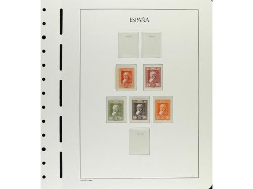 **/* ESPAÑA. Ed. 499/530. GOYA. Conjunto montado en hojas de