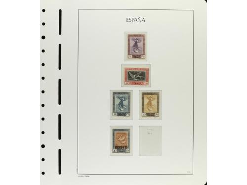 **/* ESPAÑA. Ed. 499/530. GOYA. Conjunto montado en hojas de