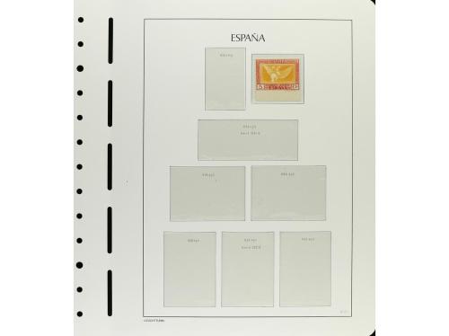 **/* ESPAÑA. Ed. 499/530. GOYA. Conjunto montado en hojas de