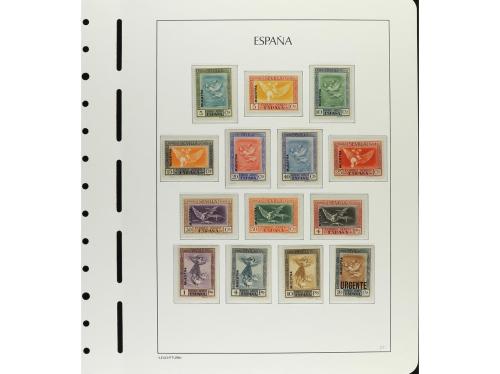 **/* ESPAÑA. Ed. 499/530. GOYA. Conjunto montado en hojas de