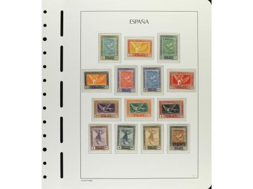 **/* ESPAÑA. Ed. 499/530. GOYA. Conjunto montado en hojas de