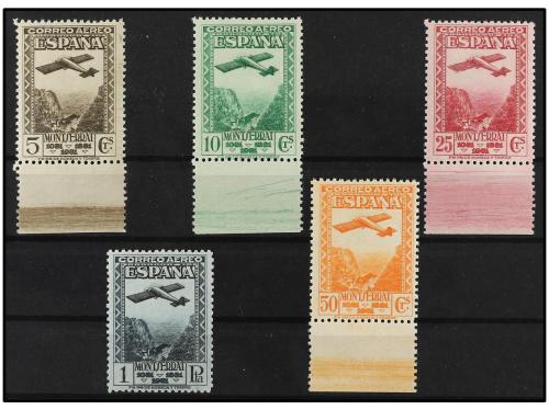 ** ESPAÑA. Ed. 650/4. SERIE COMPLETA, 5 valores. Muy bonita.