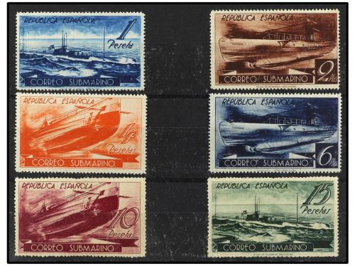 * ESPAÑA. Ed. 775/80. SERIE COMPLETA, 6 valores. 2 pts. somb