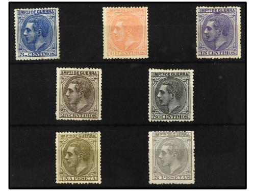 (*) ESPAÑA. Ed. NE 4/10. SERIE COMPLETA, 7 valores NO EXPEND