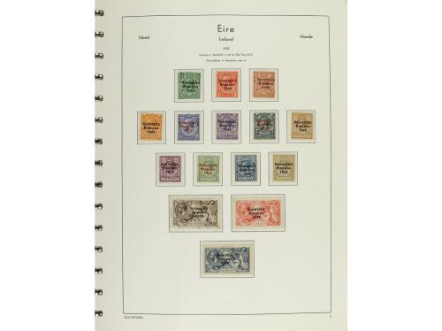 LOTES y COLECCIONES. IRLANDA. COLECCIÓN de 1922 a 1990 y 199