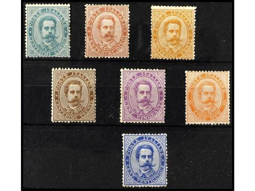 */(*) ITALIA. Yv. 33/39. SERIE COMPLETA. 7 valores. Mayoría 