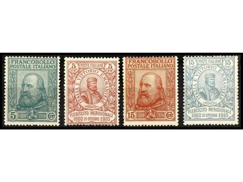 * ITALIA. Yv. 83/86. SERIE COMPLETA. 4 valores. Cat. 500&euro;. 