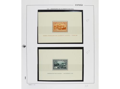 LOTES y COLECCIONES. ESPAÑA. COLECCIÓN en 2 álbumes de 1901 