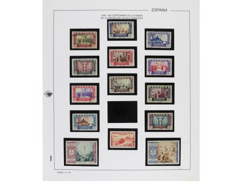 LOTES y COLECCIONES. ESPAÑA. COLECCIÓN en 2 álbumes de 1901 