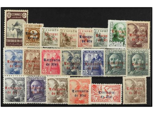 ** COLONIAS ESPAÑOLAS: IFNI. Ed. 36, 37/56. SERIES COMPLETAS