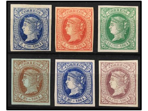 * ESPAÑA. Ed. 63/8. SERIE COMPLETA, 6 valores. 12 cu. sin go