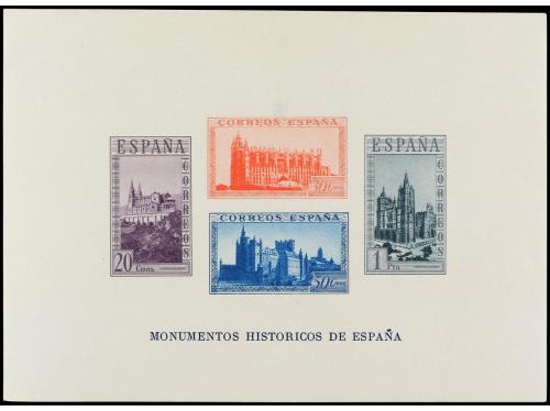 * ESPAÑA. Ed. 847, 847cc y 848. HB. Dentada, entado conCOLO