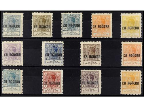 * COLONIAS ESPAÑOLAS: LA AGUERA. Ed. 1/13N. SERIE COMPLETA, 