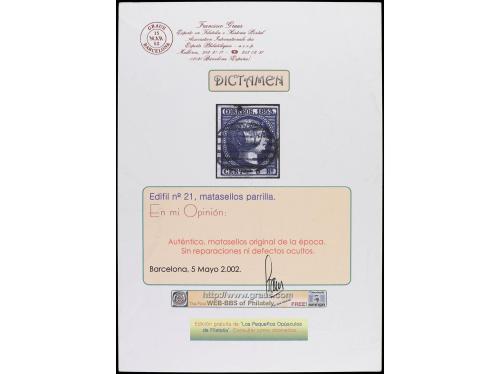 º ESPAÑA. Ed. 17/8, 20/1. 6 c., 12 c., 5 r. y 6 r. Algún val