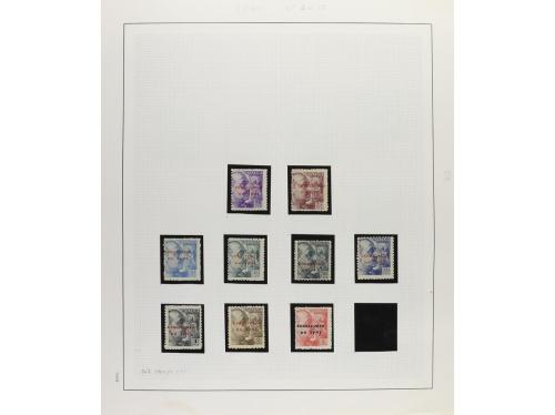 LOTES y COLECCIONES. TEMA FRANCO. Colección en álbum conteni