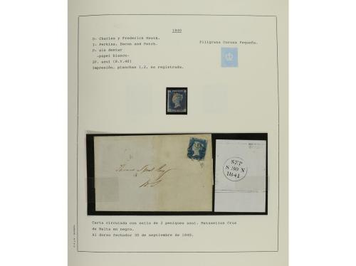 LOTES y COLECCIONES. GRAN BRETAÑA. VICTORIA. Colección monta