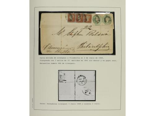 LOTES y COLECCIONES. GRAN BRETAÑA. VICTORIA. Colección monta