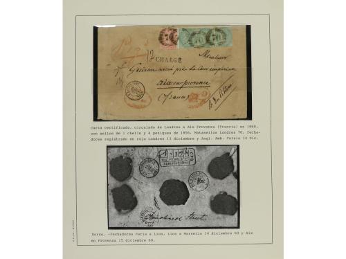 LOTES y COLECCIONES. GRAN BRETAÑA. VICTORIA. Colección monta