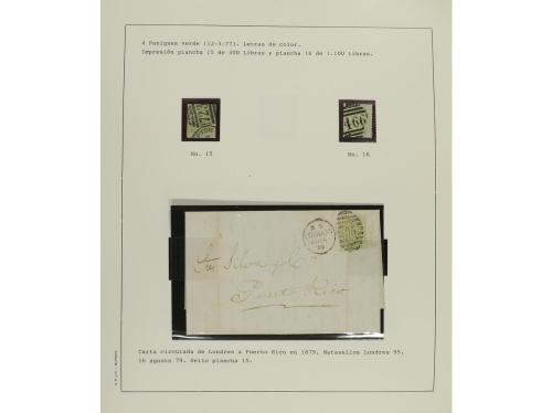 LOTES y COLECCIONES. GRAN BRETAÑA. VICTORIA. Colección monta