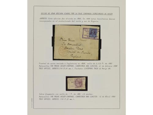 LOTES y COLECCIONES. GRAN BRETAÑA. VICTORIA. Colección monta