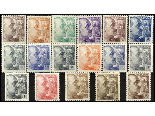 (**) ESPAÑA. Ed. 919/35. SERIE COMPLETA, 17 valores. Goma no