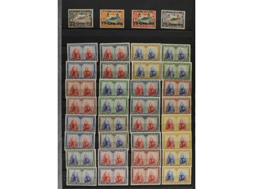 LOTES y COLECCIONES. ESPAÑA. Conjunto en clasificador formad