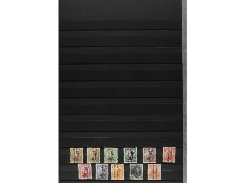 LOTES y COLECCIONES. ESPAÑA. Conjunto en clasificador formad