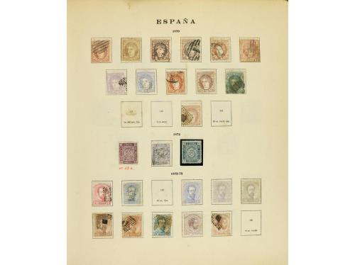 LOTES y COLECCIONES. ESPAÑA. Colección en álbum Philos de 18