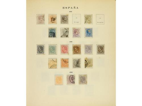 LOTES y COLECCIONES. ESPAÑA. Colección en álbum Philos de 18