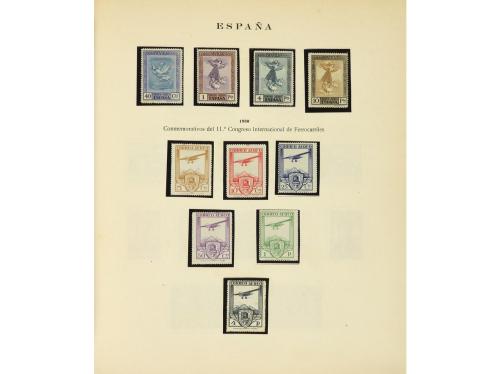 LOTES y COLECCIONES. ESPAÑA. Colección en álbum Philos de 18