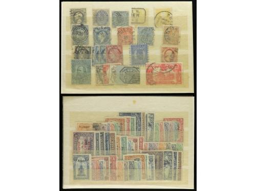 LOTES y COLECCIONES. PAÍSES EUROPEOS. Conjunto montado en fi